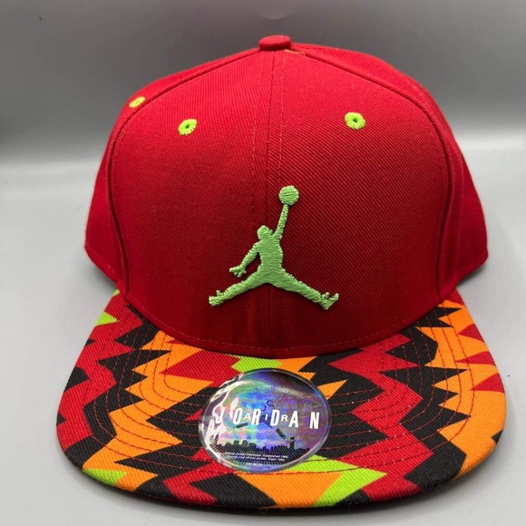 Air Jordan Hat Men Red Hare Space Jam Embroidered Jumpman Snap Back Cap